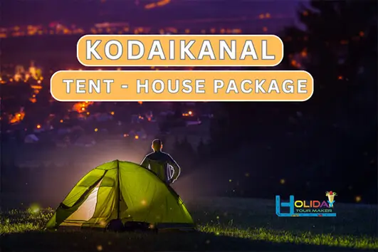 Camping tent stay experience Kodaikanal hills