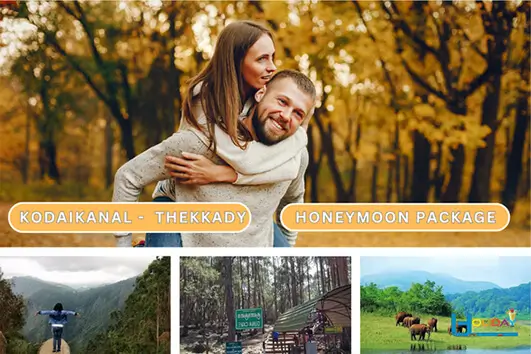 Thekkady boating and Kodaikanal sightseeing